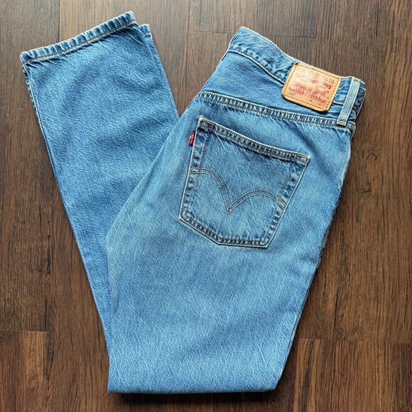 Levi's Other - Levi’s 501 Original Fit Blue Jeans Button Fly Unisex 30x32
